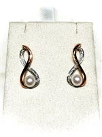 Boucles d'oreilles Donna Oro in Or blanc Perla P871